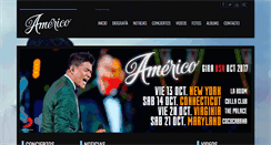 Desktop Screenshot of americooficial.cl